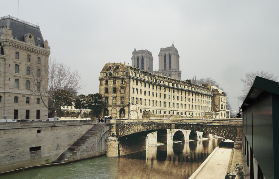 Notre Dame and Bridge